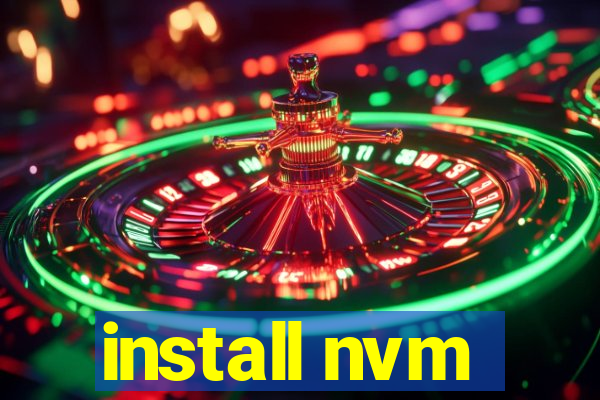 install nvm