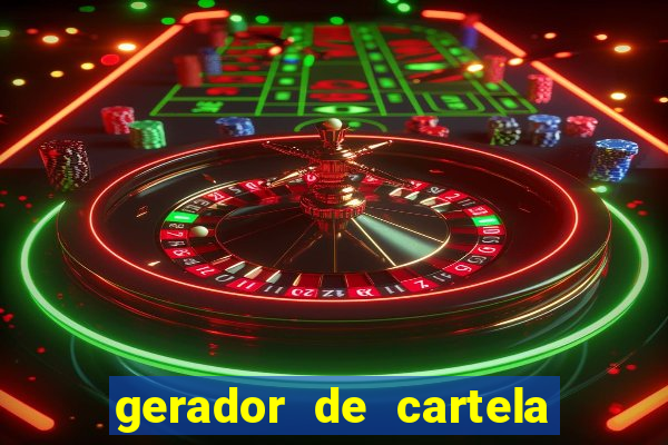 gerador de cartela de bingo para chá de bebê