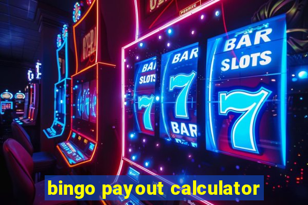 bingo payout calculator
