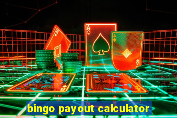 bingo payout calculator