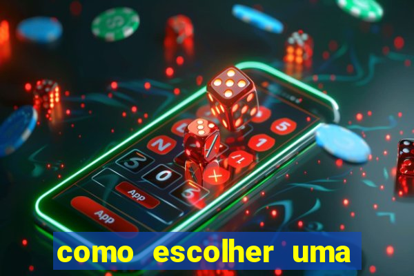 como escolher uma boa cartela de bingo