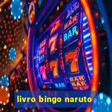livro bingo naruto