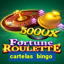 cartelas bingo bingo de palavras para imprimir