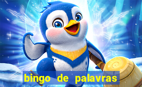bingo de palavras de natal