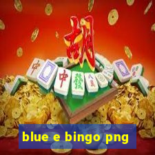 blue e bingo png