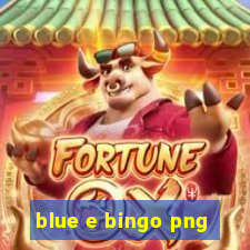 blue e bingo png